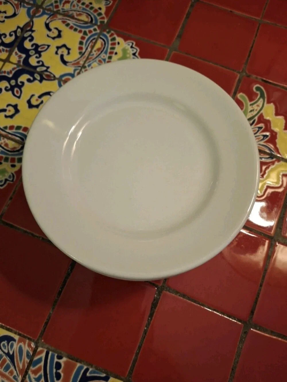 SHENANGO RESTAURANT CHINA 7 BREAD & BUTTER PLATES NEW CASTLE, PA USA VNTG 6 1/4